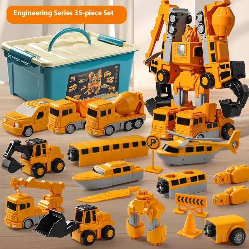 Children's Toy Car Building Blocks Toy