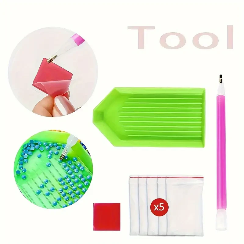 Autumnal Path Landscape 5D DIY Diamond Painting Kit (1pc)