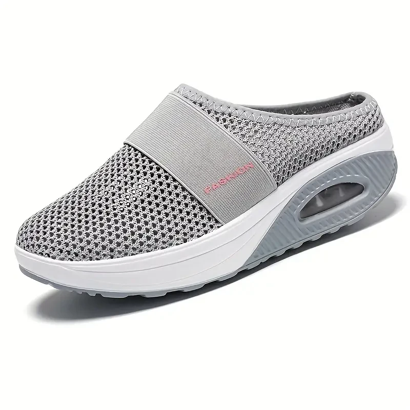 Women's Air Cushion Mesh Mule Sandals  Breathable & Lightweight