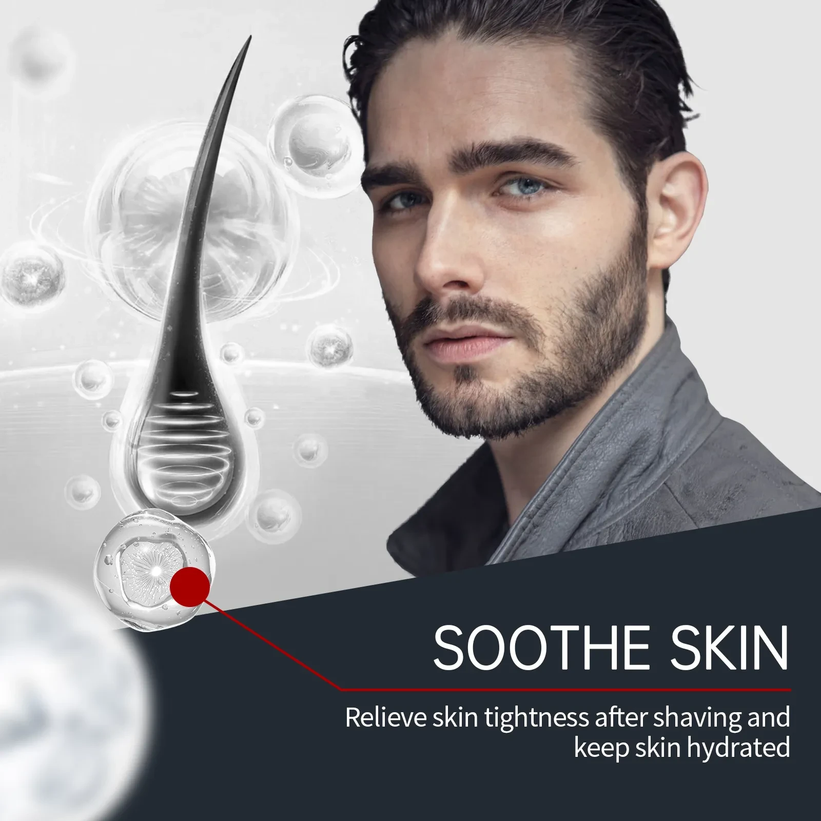 Beard Cleaning Mousse Moisturizing Care