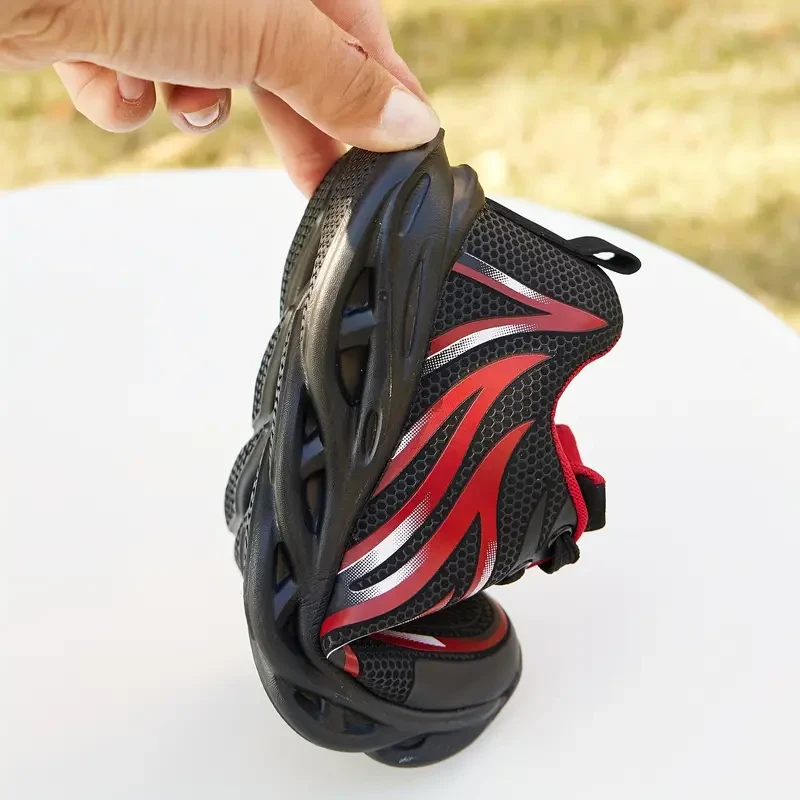 Unisex Kid's Trendy Blade Type Running Shoes