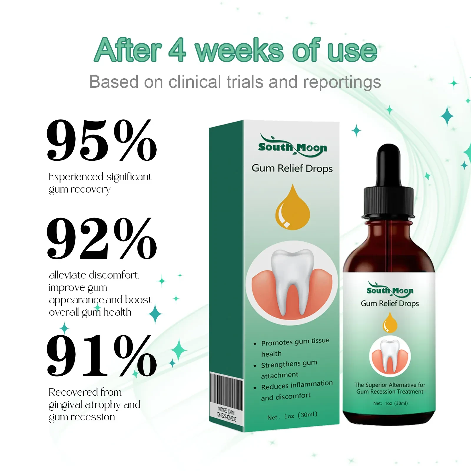 Gum Repair Drops Gum Relief Periodontal Foamin
