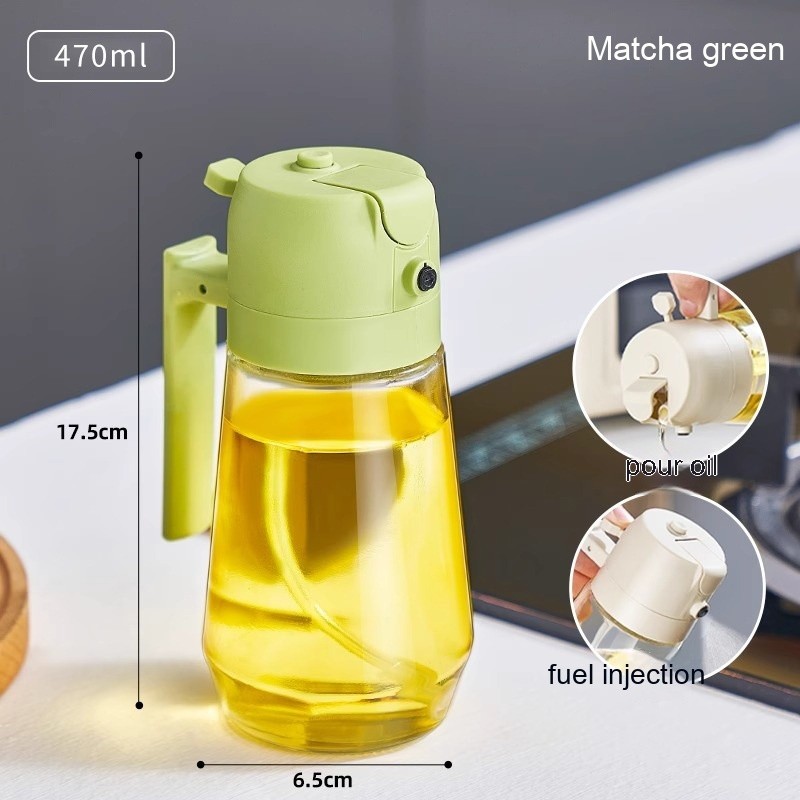 2 In 1 Olive Oil Sprayer Dispenser For Cooking