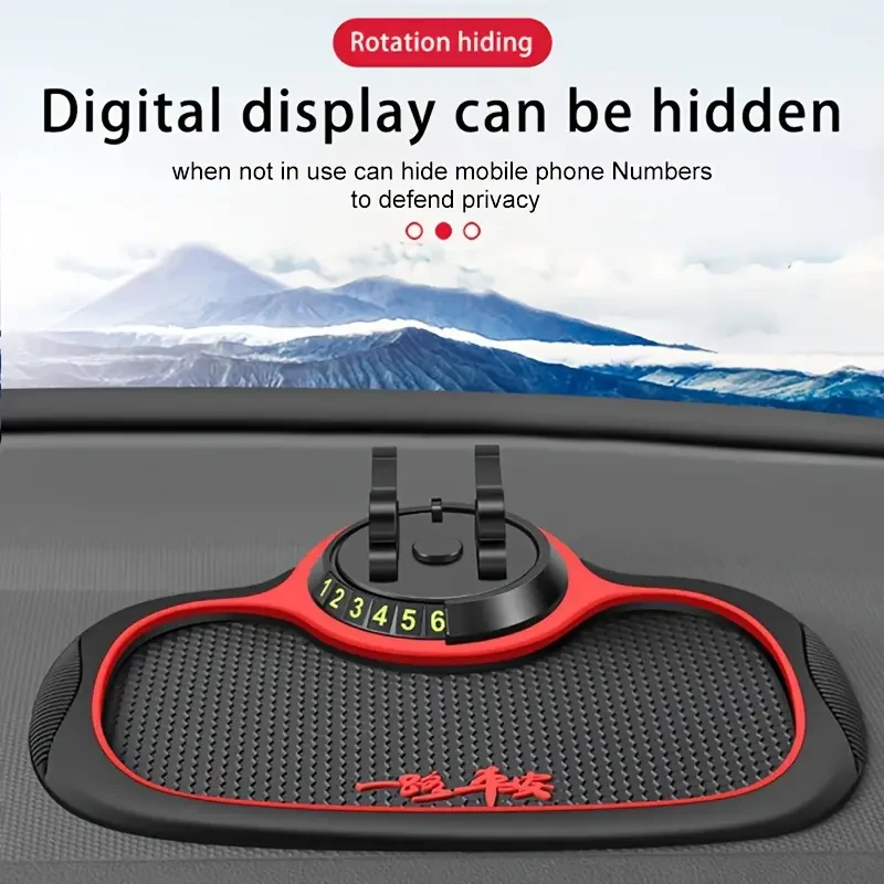 Multifunctional Anti-Slip Mat - Auto Phone Holder & Non-Slip Dash Mount