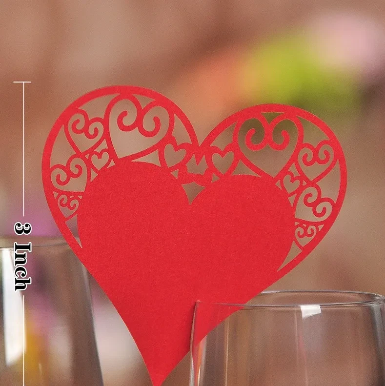 Wedding Table Decor Place Cards Laser Cut