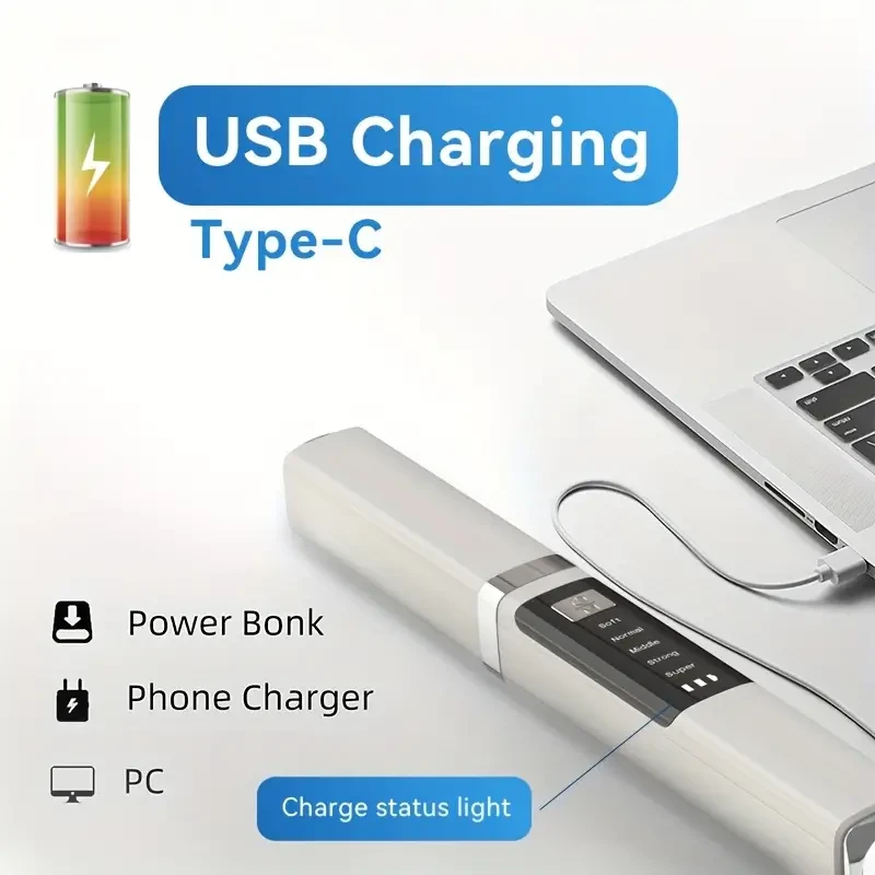 1pc Pet Electric Dental Cleaner Kit, USB Rechargeable Tooth Stain/Tartar Remover with 2 Cleaning Heads, 4 Modes, Mirror Feature, Dental Care Set for Teeth and Gum Protection