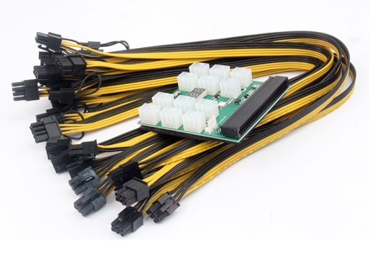 Server Power Conversion Board To 6pin Adapter Card