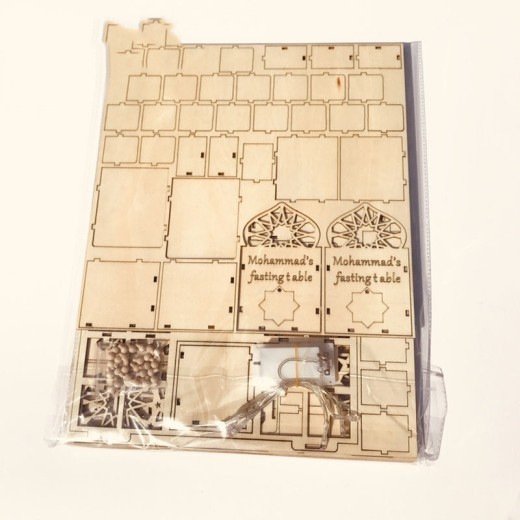 Christmas Wooden Calendar Ornaments