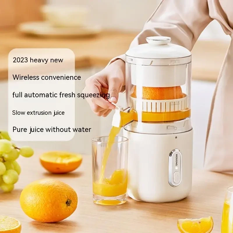 Wireless Electric Juicer Steel Orange Lemon Blender