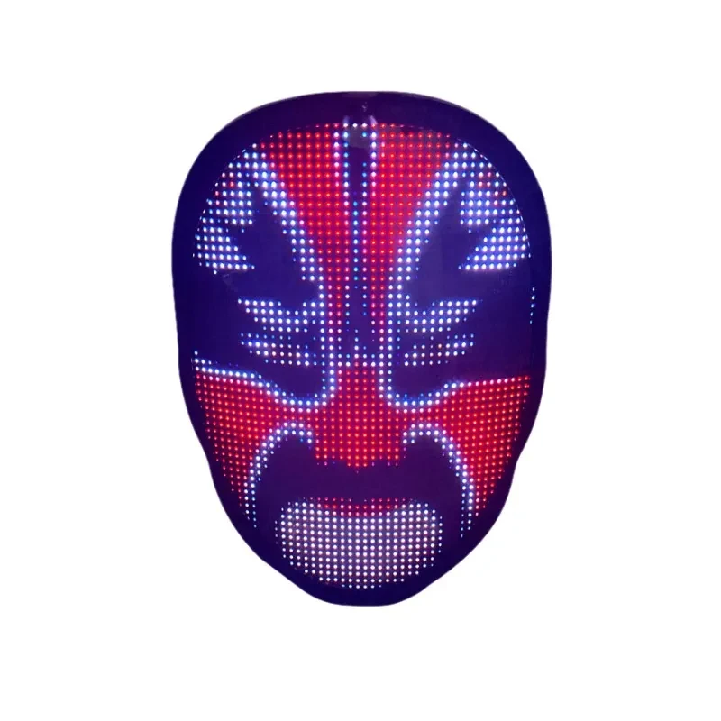 Halloween Face Masks Full Color LED