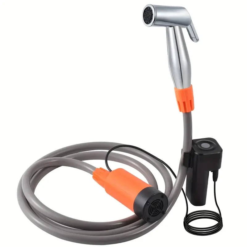 Portable Camping Shower - Outdoor Electric USB Shower with Head Nozzle