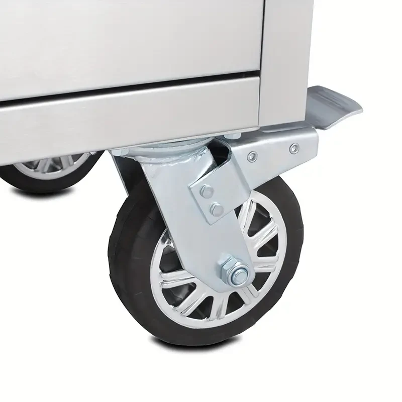 139.7 cm Stainless Steel 10 Drawer Work Bench Tool Chest Tool Box Chest Tool Cabinet