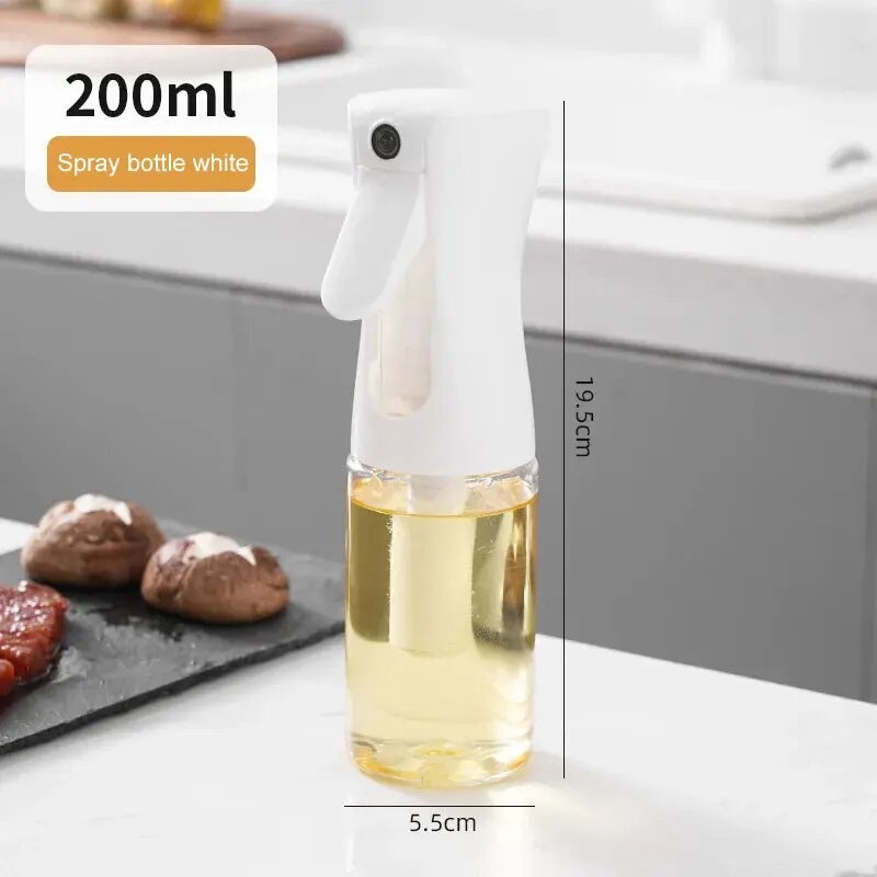 1Pc Oil Spray Bottle  200/300/500ML Kitchen Olive Oil Mist Sprayer