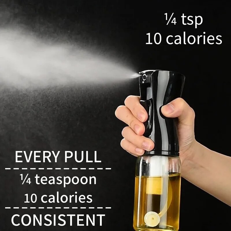 1Pc Oil Spray Bottle  200/300/500ML Kitchen Olive Oil Mist Sprayer