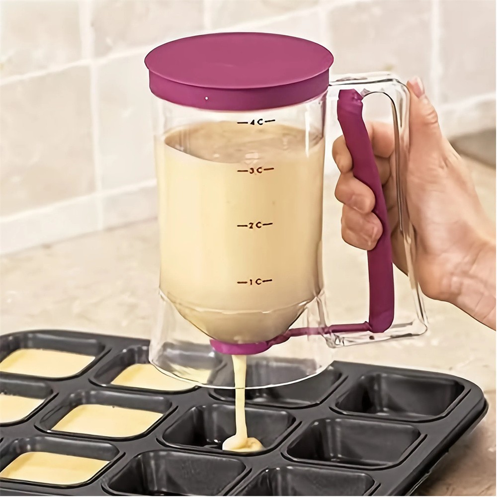 Collapsible Pancake & Cupcake Batter Dispenser