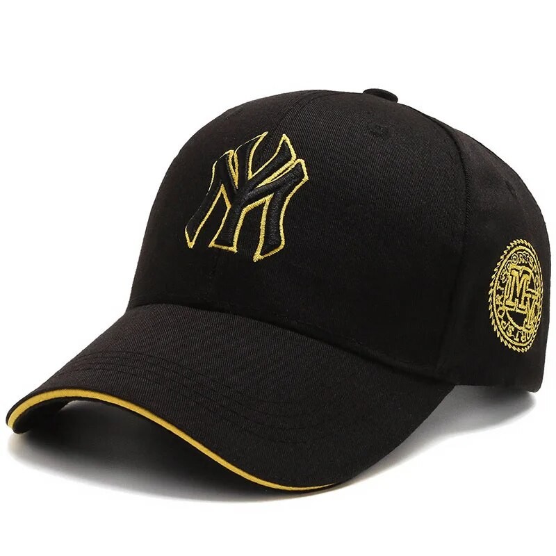 Casual Korean-Style Embroidered Baseball Cap
