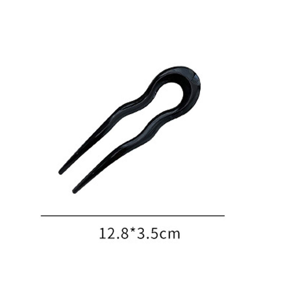 U-Shaped Tortoiseshell Hair Fork