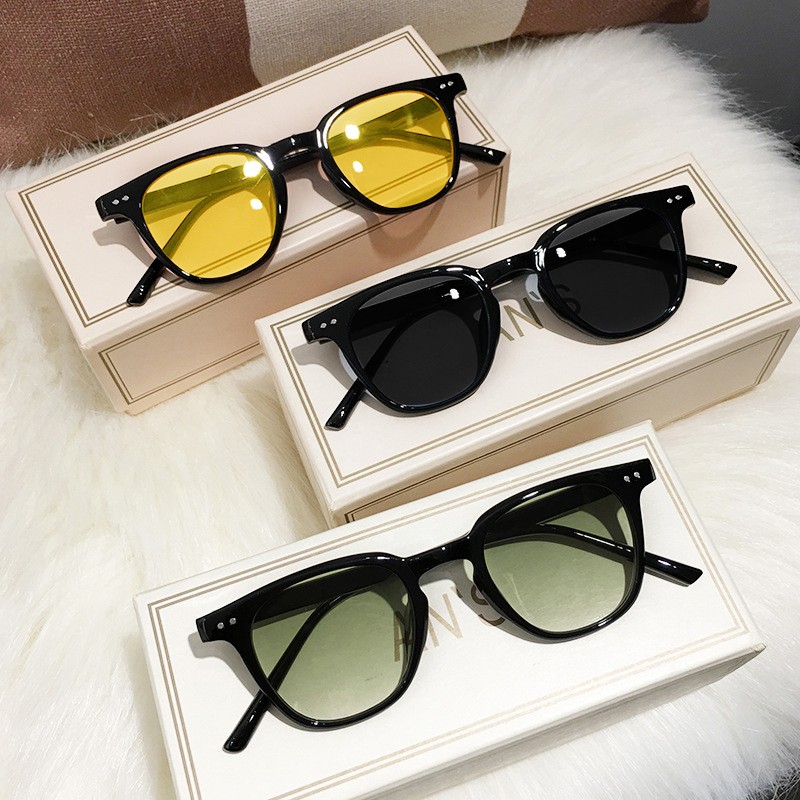 Vintage Square Sunglasses Luxury Small Frame Retro Sun Glasses