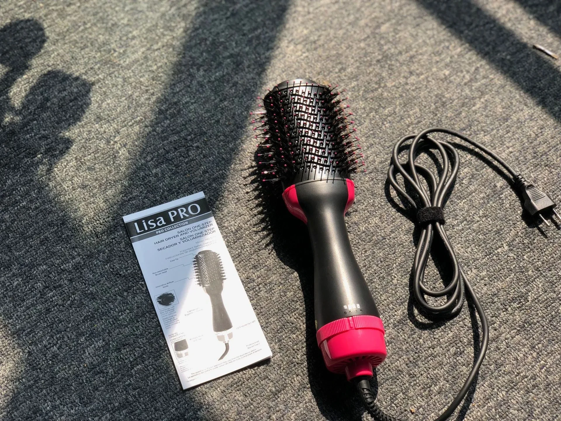 Multifunctional Comb Straightener Hair Curling