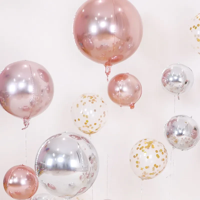 Aluminum Film Balloon Wedding Supplies Red Balloon Birthday Party
