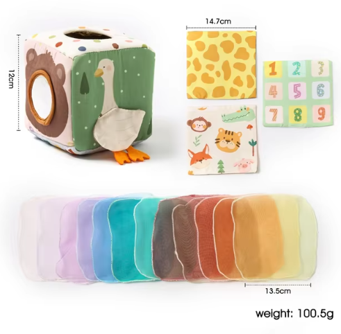 Baby Montessori Toy Magic Tissue