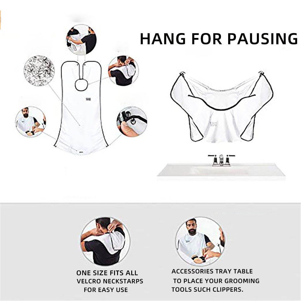 Male Shaving Apron Beard Catcher