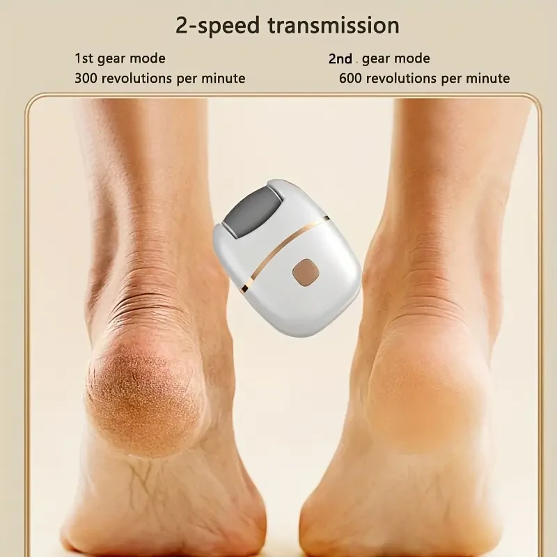 1pc Rechargeable Electric Foot Grinder