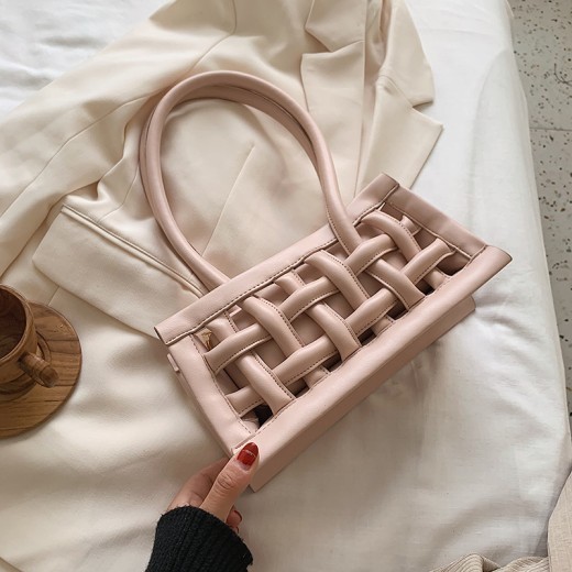 Hollow Knitting Fashion Armpit Bag For Minority Designers