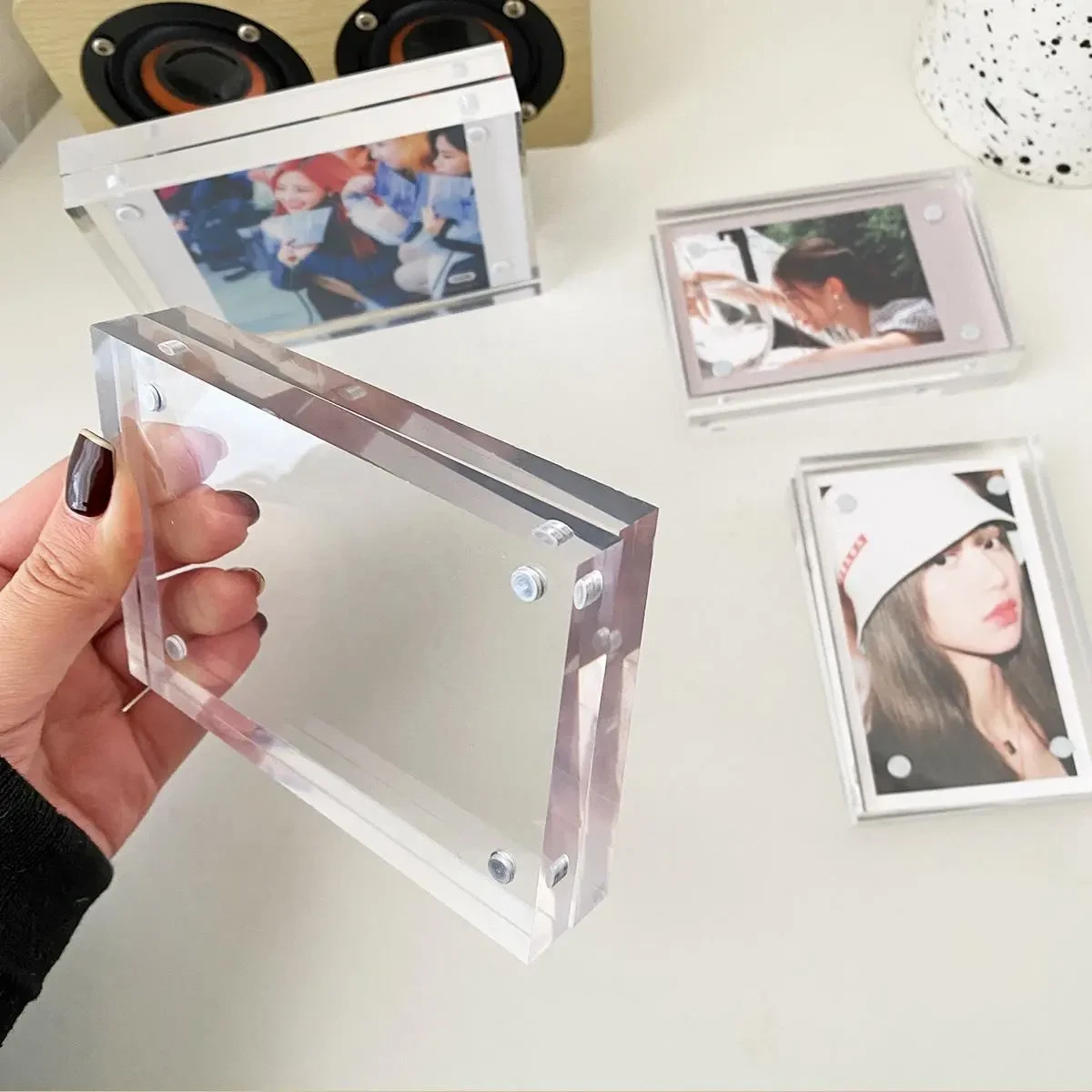 Transparent Acrylic 3-inch Photo Frame