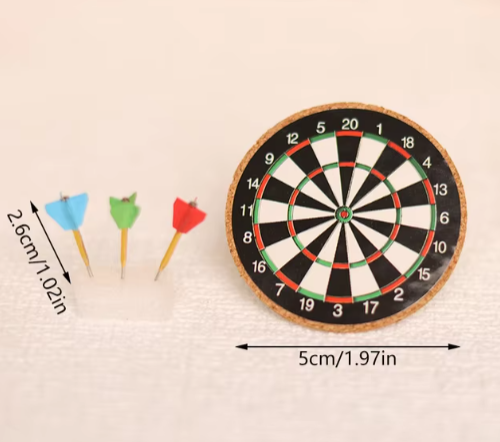 1Set 1:12 Dollhouse Miniature Darts