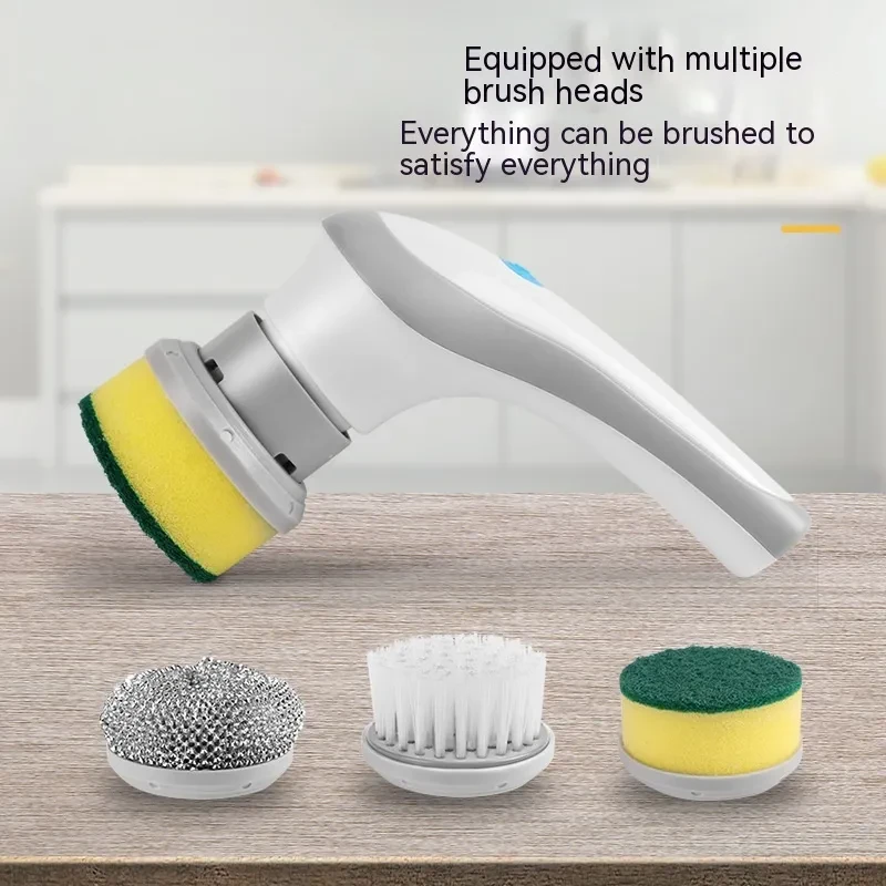 Spinning Scrubber Handheld Electric Cordless Cleaning Brush