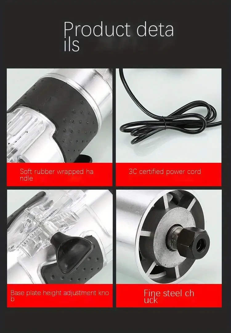 800W Router Tools For Woodworking