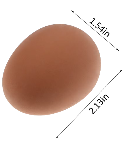 1 Pcs Novelty Bouncy Eggs Realistic Fake