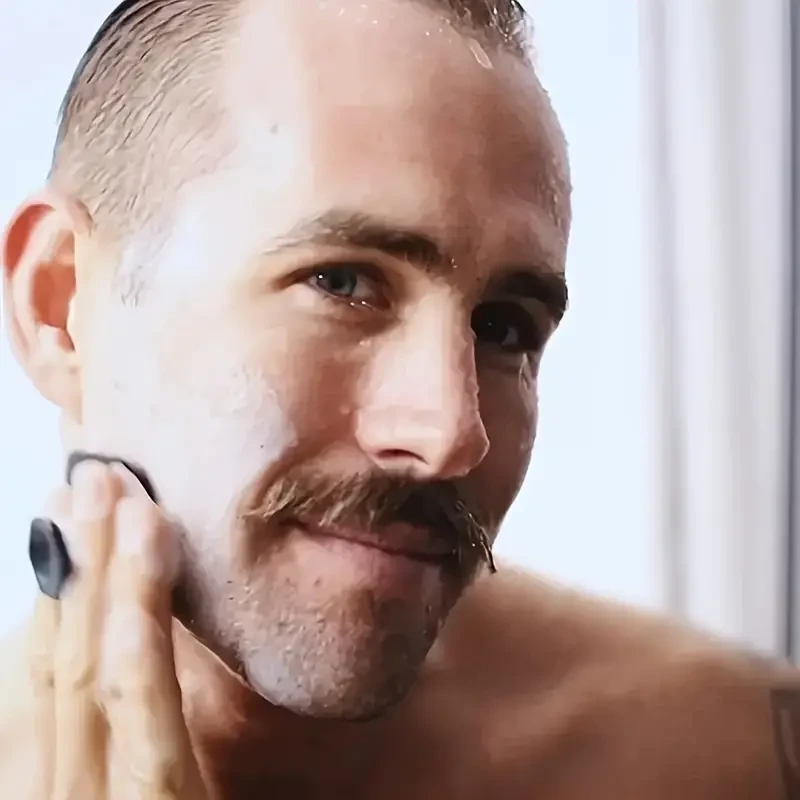 Silicone Face Scrubber for Men - Gentle Exfoliator Pad & Massager