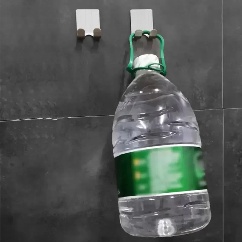 2pcs Razor Holder  304 Stainless Steel Shaving Razor Stand and Bathroom Hook Organizer for Compact Razor Storage