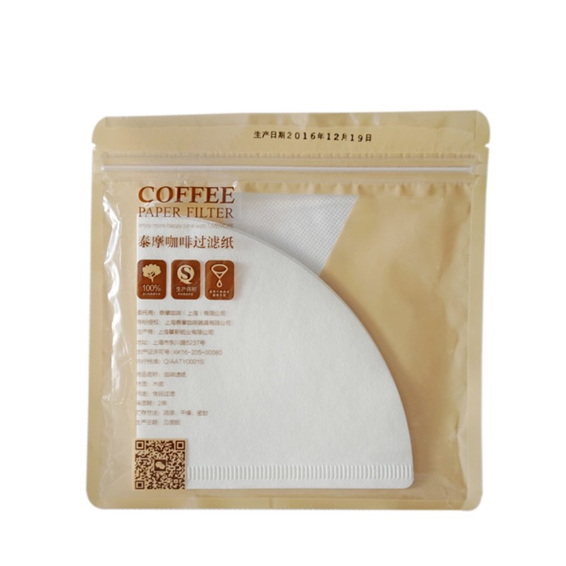 TIMEMORE Coffee Filter Paper  50pcs V-Shaped Hand Drip Filter for Pour-Over