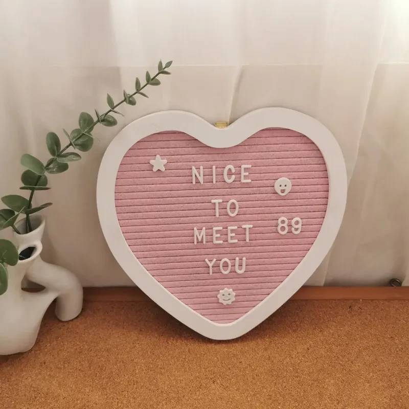 Love Message Board Ins Wind Cute Felt Character Photo Frame