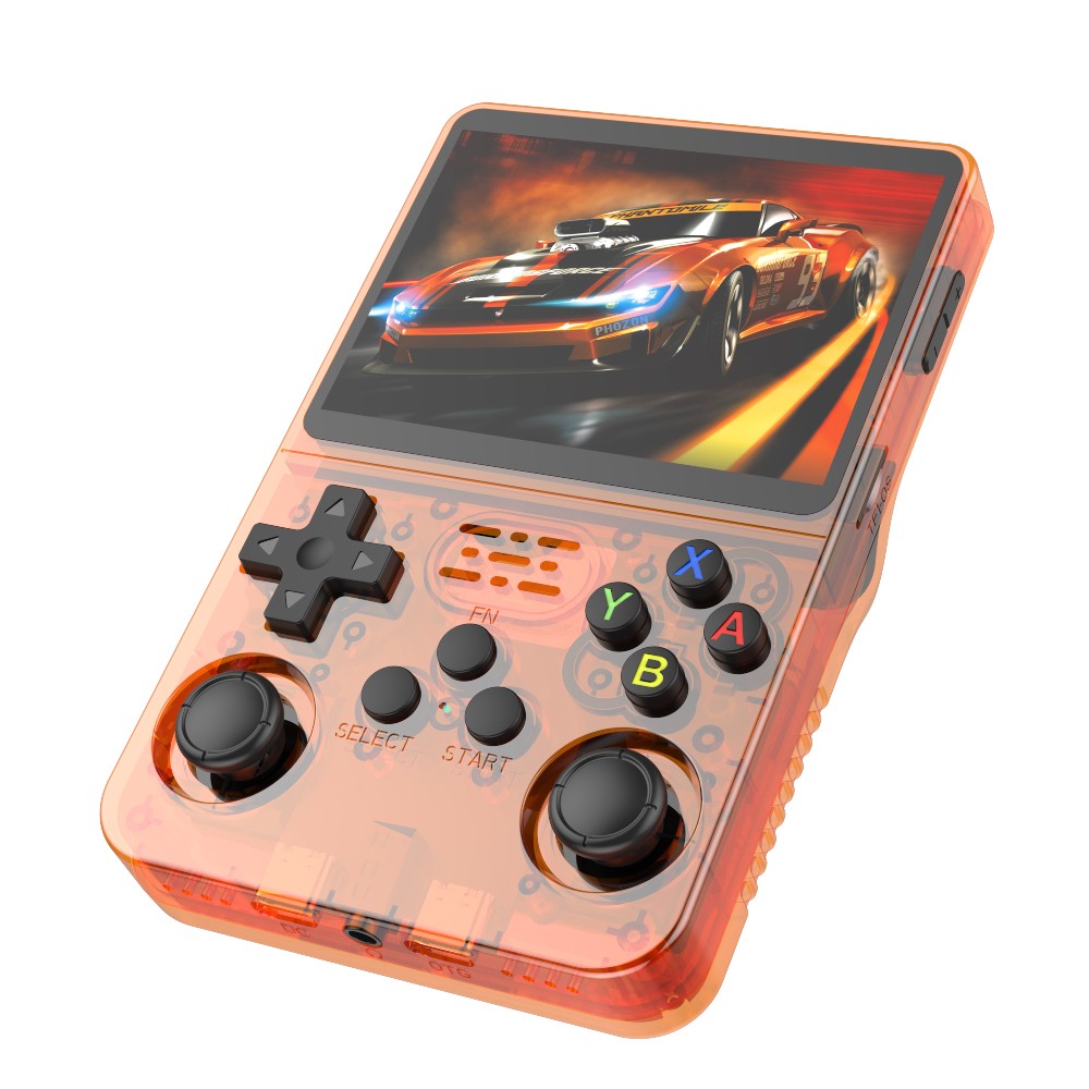 R36S Retro Handheld Game Console  Open Source Linux System with 3.5-Inch IPS Screen, 64GB/128GB Storage