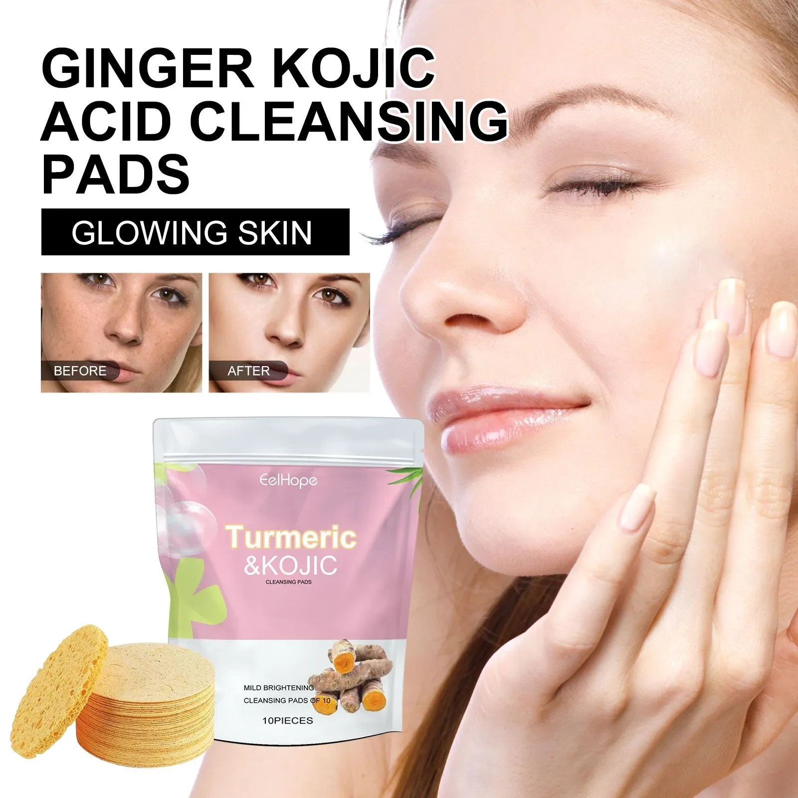 EelHope Turmeric Cleansing Pad