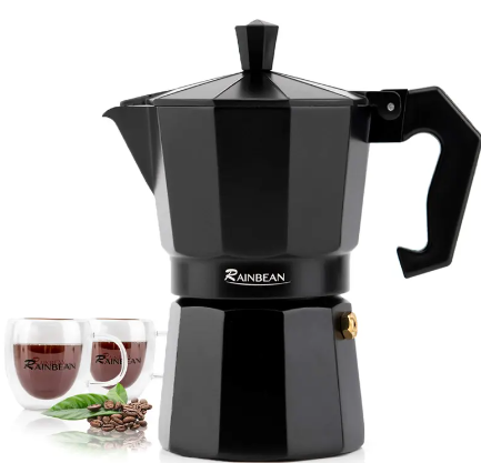 Stovetop Espresso Maker Espresso Cup Moka Pot Classic Cafe