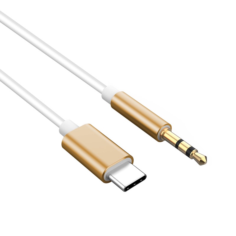 USB Type-C to 3.5mm Aux Audio Adapter  Headphone Jack Cable for Samsung