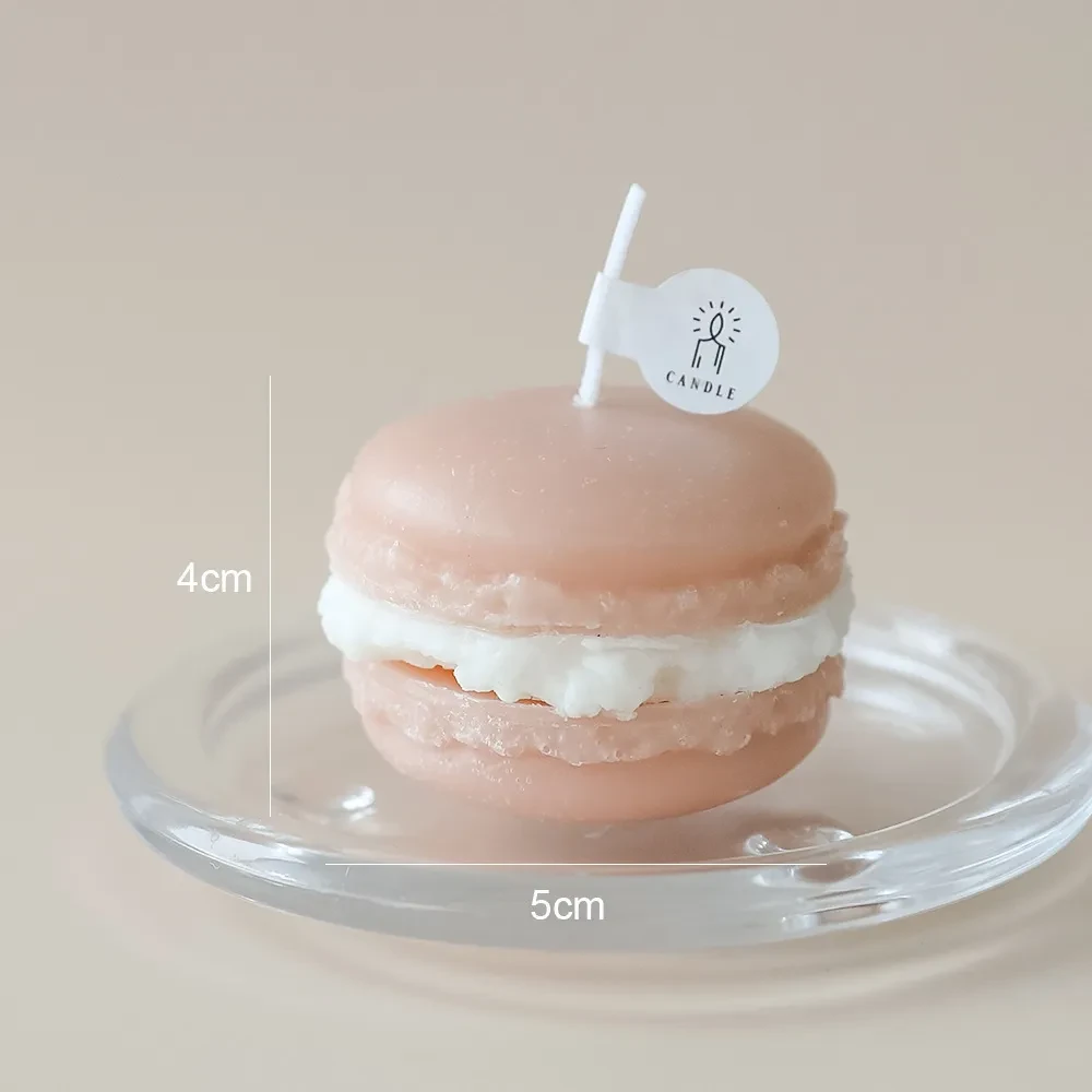 Macaron Scented Candle Photo Props