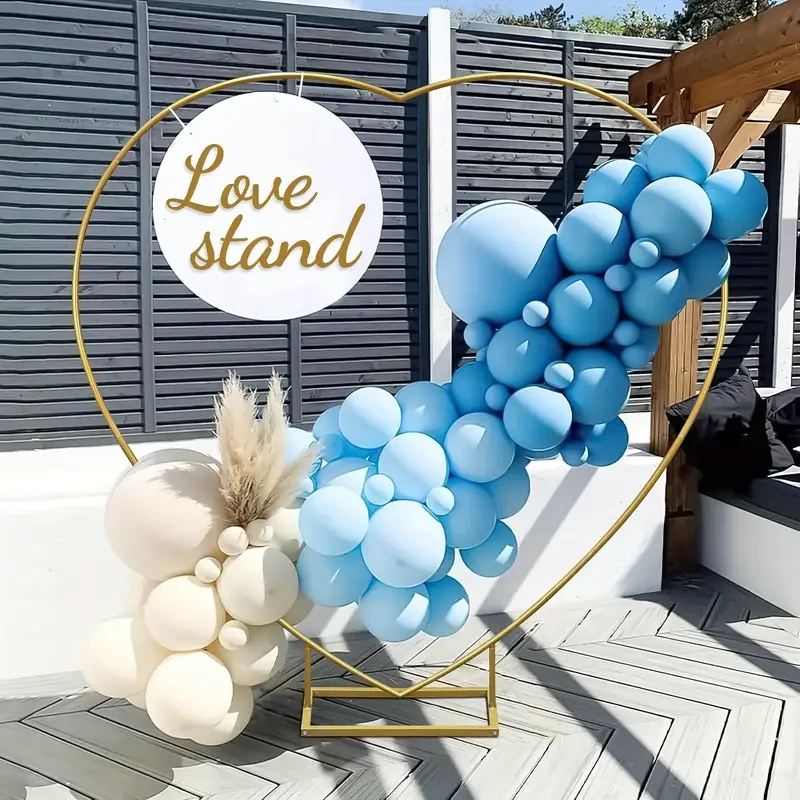 Golden Heart Metal Arch Frame