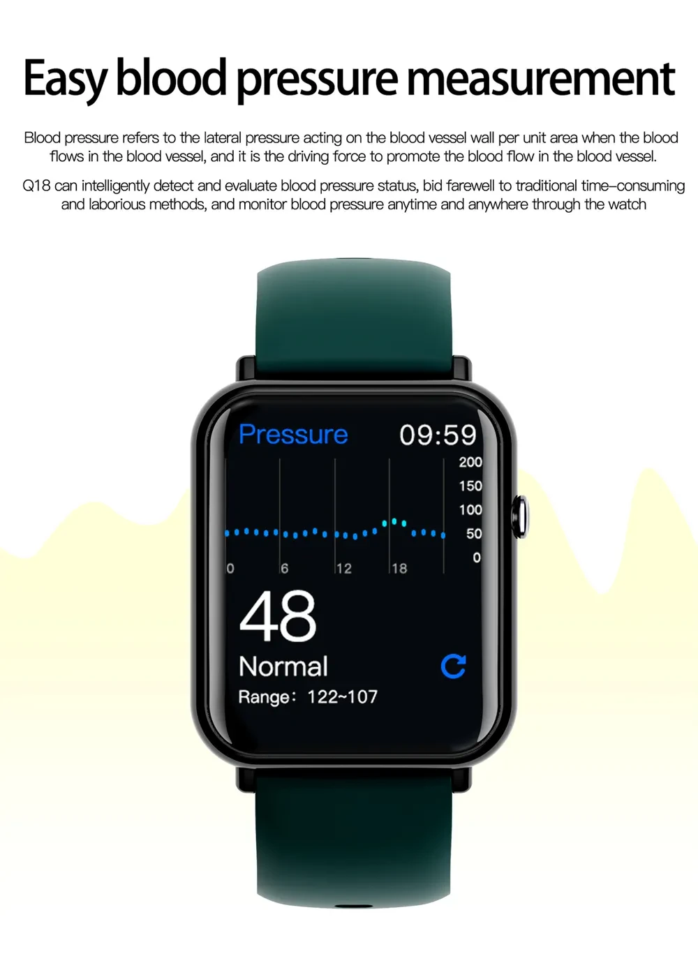 Zinc Alloy Smart waterproof watch