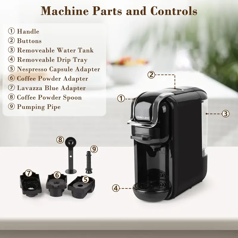 Aluminum 6-Cup Espresso Maker