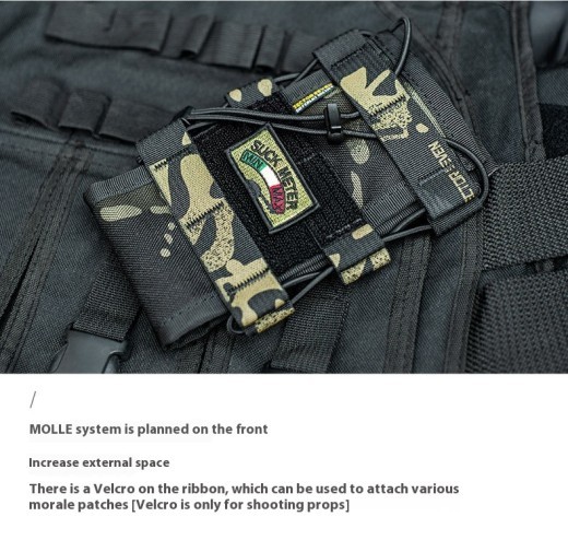 Multifunctional Quick Pull Outdoor Military Fan Functional Tactical Intercom Bag