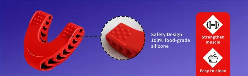 3PCS Jaw Exerciser for Men and Women - 3 Resistance Levels