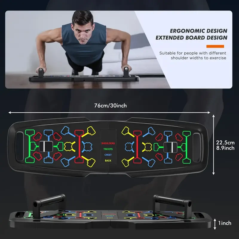 16 in 1 Multi-Function Push Up Board