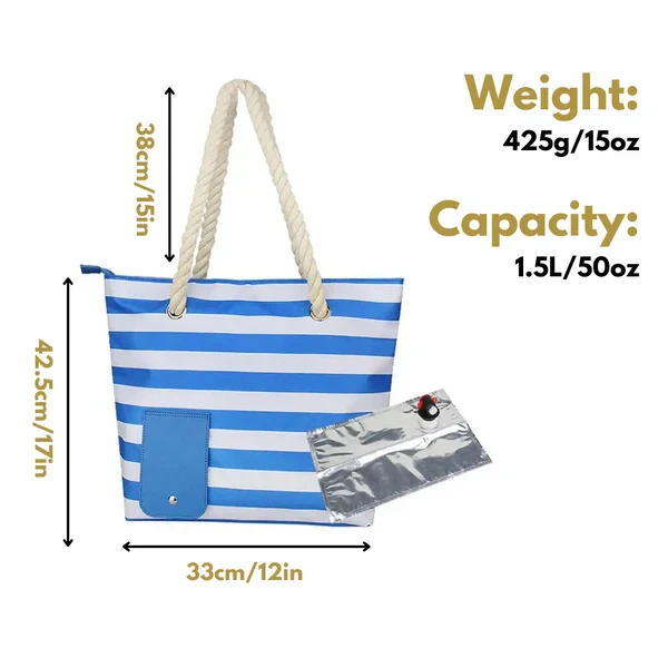 Reevo Wine Dispenser Tote Bag