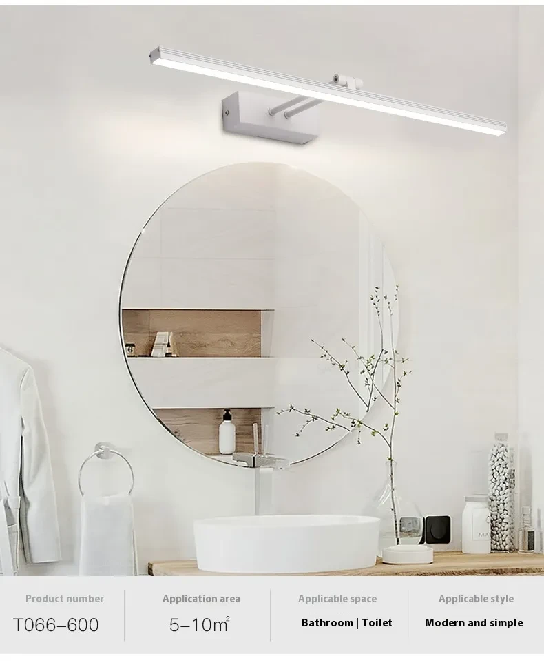 Bathroom And Toilet LED Mirror Headlights
